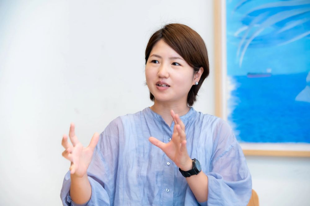クリエイター採用について語るスマイルズ社松島さん
