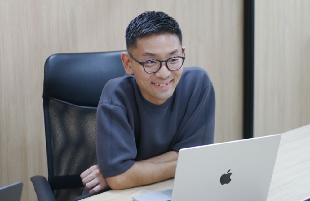 会社概要について語るユーティル後藤さん