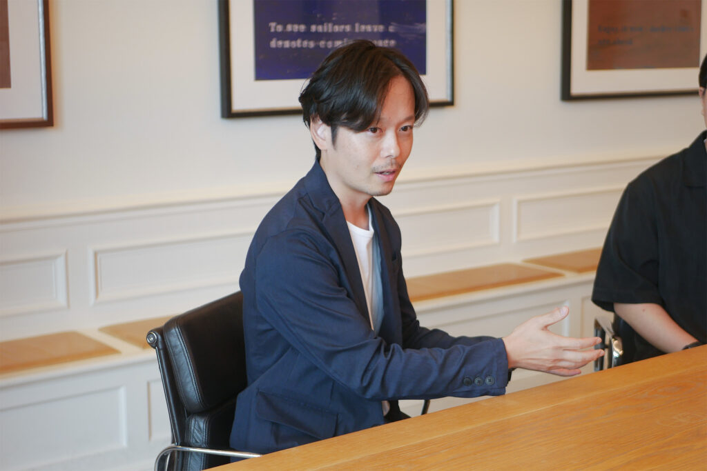 Alceoの立ち上げ背景を語る武石さん