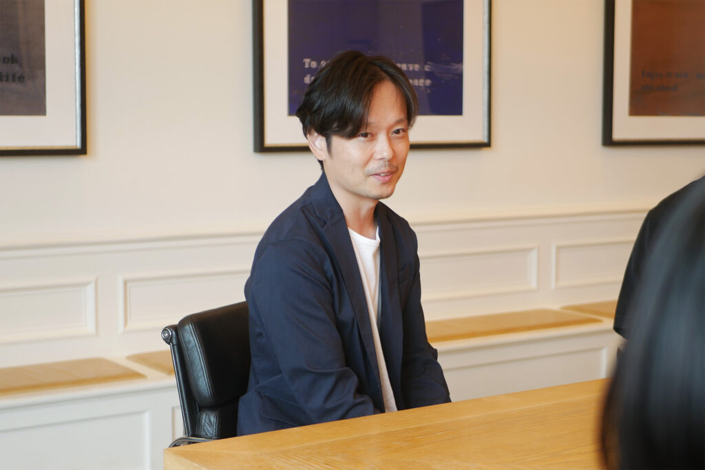 仕事上で大切にしている事を語るAlceo武石さん